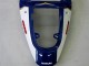 Suzuki GSXR1000 Motorrad Verkleidung 2000-2002 - Gelb Dunkel Blau Weiss Motul Corona