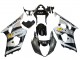 Suzuki GSXR 1000 Motorrad Verkleidung 2003-2004 - Glanzendes Schwarz Silber Grau Gelb