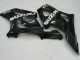 Suzuki GSXR 1000 Motorrad Verkleidung 2003-2004 - Matt Glanzendes Schwarz