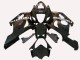 Suzuki GSXR 1000 Motorrad Verkleidung 2003-2004 - Matt Glanzendes Schwarz