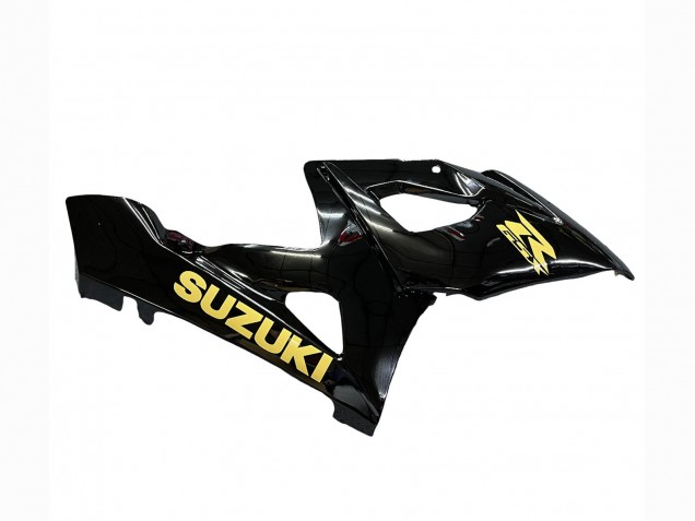 Suzuki GSXR 1000 Motorrad Verkleidung 2005-2006 - Glanzendes Schwarz Gold Aufkleber