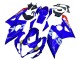 Suzuki GSXR 1000 Motorrad Verkleidung 2005-2006 - Blau Gelb Weiss Rot Motul