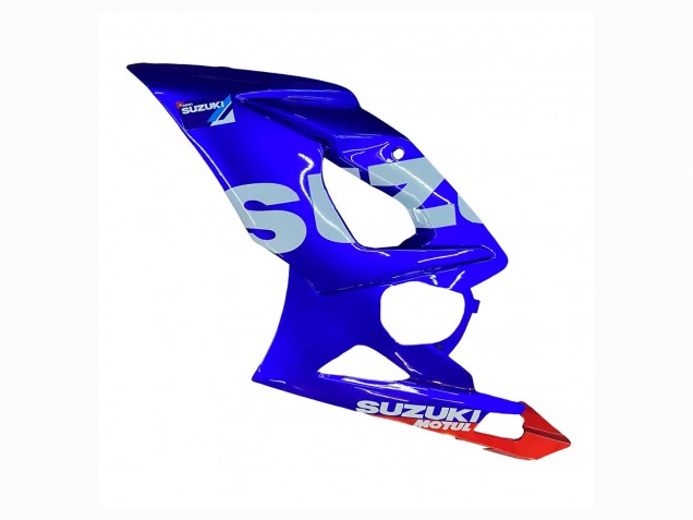 Suzuki GSXR 1000 Motorrad Verkleidung 2005-2006 - Blau Gelb Weiss Rot Motul