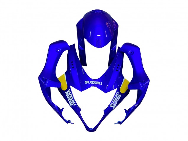 Suzuki GSXR 1000 Motorrad Verkleidung 2005-2006 - Blau Gelb Weiss Rot Motul