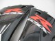Suzuki GSXR 600 / GSXR 750 Motorrad Verkleidung 2001-2003 - Glanzendes Schwarz Rot Weiss