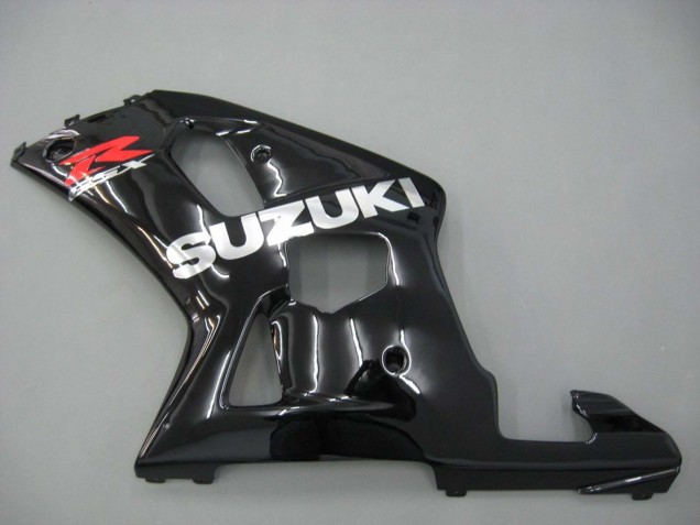 Suzuki GSXR 600 / GSXR 750 Motorrad Verkleidung 2001-2003 - Glanzendes Schwarz Rot Weiss
