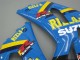 Suzuki GSXR 600 / GSXR 750 Motorrad Verkleidung 2001-2003 - Blau Gelb Schwarz Motul Rizla