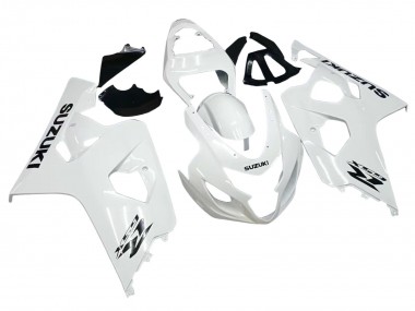 Suzuki GSXR 600 / GSXR 750 Motorrad Verkleidung 2004-2005 - Perl Weiss
