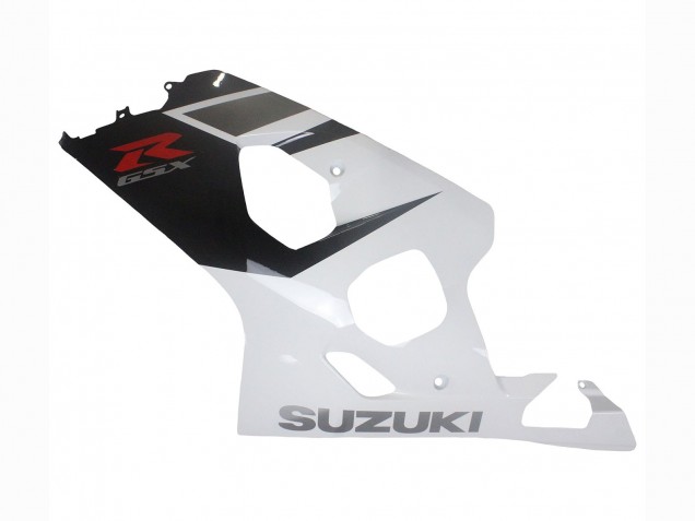 Suzuki GSXR 600 / GSXR 750 Motorrad Verkleidung 2004-2005 - Weiss Schwarz Rot