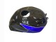 Suzuki GSXR 600 / GSXR 750 Motorrad Verkleidung 2004-2005 - Weiss Blau Schwarz Corona Motul