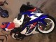 Suzuki GSXR 600 / GSXR 750 Motorrad Verkleidung 2004-2005 - Weiss Blau Rot