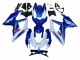 Suzuki GSXR 600 / GSXR 750 Motorrad Verkleidung Kit 2008-2010 - Blau Weiss Rot