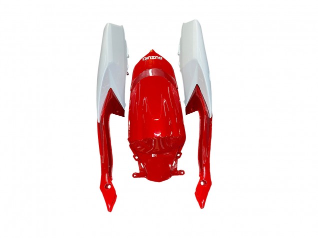 Suzuki GSXR 600 / GSXR 750 Motorrad Verkleidung 2008-2010 - Weiss Rot Schwarz