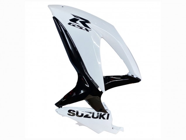 Suzuki GSXR 600 / GSXR 750 Motorrad Verkleidung 2008-2010 - Weiss Schwarz
