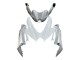 Suzuki GSXR 600 / GSXR 750 Motorrad Verkleidung 2008-2010 - Weiss Silber Blau Schwarz