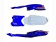 Suzuki GSXR 600 / GSXR 750 Motorrad Verkleidung 2008-2010 - Weiss Blau Rosa Ecstar Motul