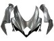 Suzuki GSXR 600 / GSXR 750 Motorrad Verkleidung 2008-2010 - Matt Grau Schwarz