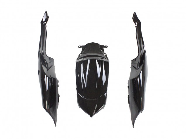 Suzuki GSXR 600 / GSXR 750 Motorrad Verkleidung 2008-2010 - Glanzendes Schwarz Blau