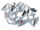 Suzuki GSXR 600 / GSXR 750 Motorrad Verkleidung 2008-2010 - Glanzendes Grau