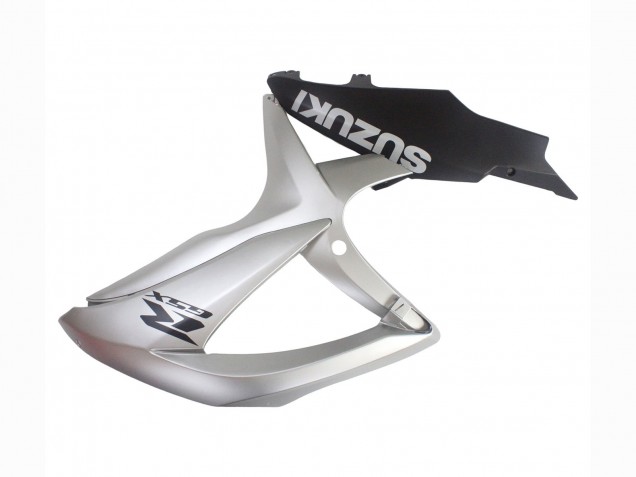 Suzuki GSXR 600 / GSXR 750 Motorrad Verkleidung 2008-2010 - Silber Matt Schwarz