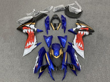 Suzuki GSXR 600 / GSXR 750 Motorrad Verkleidung 2011-2024 - Blau Gold Rot Schwarz