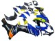 Suzuki GSXR 600 / GSXR 750 Motorrad Verkleidung 2011-2024 - Blau Gelb