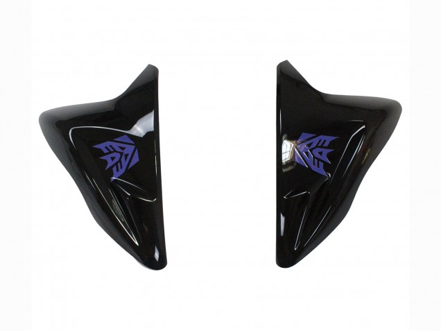 Suzuki GSXR 600 / GSXR 750 Motorrad Verkleidung 2011-2024 - Matt Schwarz Grau Lila
