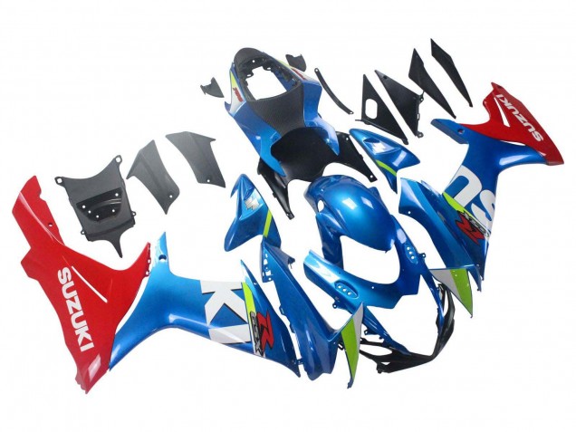 Suzuki GSXR 600 / GSXR 750 Motorrad Verkleidung 2011-2024 - Blau Rot