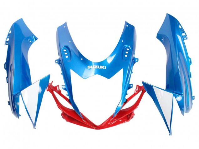 Suzuki GSXR 600 / GSXR 750 Motorrad Verkleidung 2011-2024 - Blau Weiss Rot