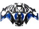 Yamaha YZF R3/R25 Motorrad Verkleidung 2015-2018 - Blau Glanzendes Schwarz