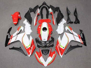 Yamaha YZF R3/R25 Motorrad Verkleidung 2015-2018 - Weiss Rot Grun Schwarz Motul