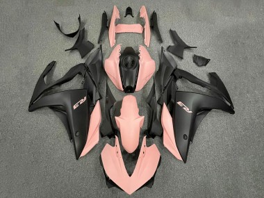 Yamaha YZF R3/R25 Motorrad Verkleidung 2015-2018 - Rosa Matt Schwarz