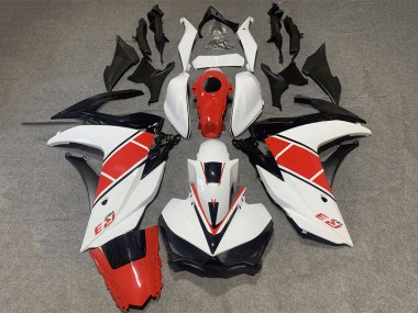 Yamaha YZF R3/R25 Motorrad Verkleidung 2015-2018 - Weiss Rot Schwarz