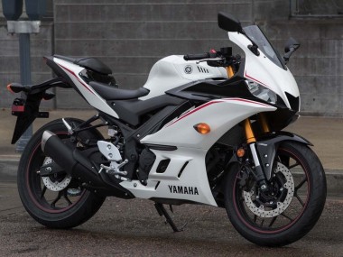 Yamaha YZF R3/R25 Motorrad Verkleidung 2015-2018 - Weiss Rot