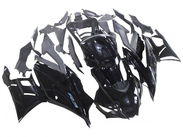 Yamaha YZF R3/R25 Motorrad Verkleidung 2022-2024 - Glanzendes Schwarz