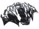 Yamaha YZF R3/R25 Motorrad Verkleidung 2022-2024 - Glanzendes Schwarz