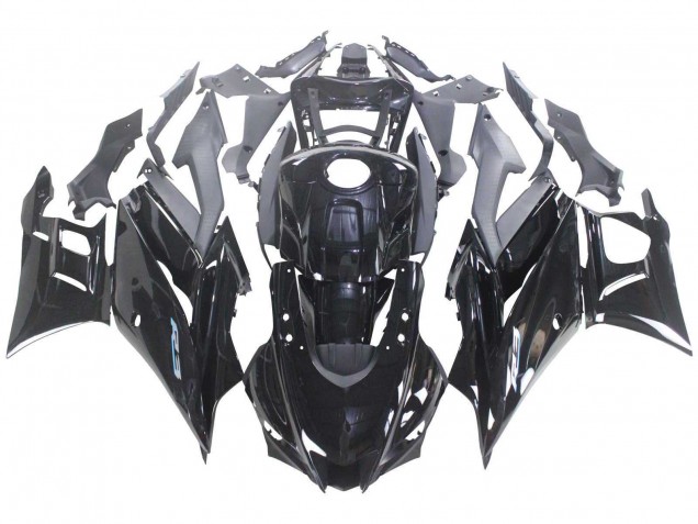 Yamaha YZF R3/R25 Motorrad Verkleidung 2022-2024 - Glanzendes Schwarz