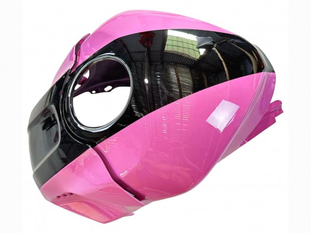 Yamaha YZF R3/R25 Motorrad Verkleidung 2022-2024 - Rosa Glanzendes Schwarz Monster