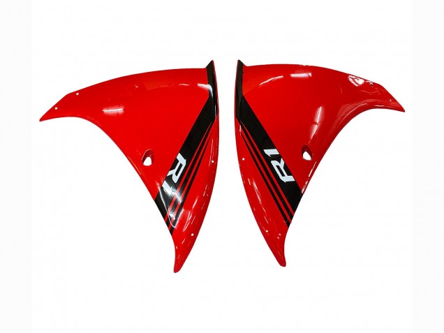 Yamaha YZF 1000 R1 Motorrad Verkleidung 2012-2014 - Rot Glanzendes Schwarz
