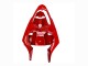 Yamaha YZF 1000 R1 Motorrad Verkleidung 2012-2014 - Rot Glanzendes Schwarz