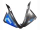 Yamaha YZF 1000 R1 Motorrad Verkleidung 2012-2014 - Blau Glanzendes Schwarz