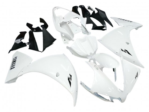 Yamaha YZF 1000 R1 Motorrad Verkleidung 2012-2014 - Weiss