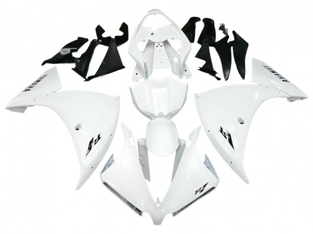 Yamaha YZF 1000 R1 Motorrad Verkleidung 2012-2014 - Weiss