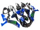 Yamaha YZF 1000 R1 Motorrad Verkleidung 2020-2025 - Blau Schwarz Grun Schwarz ENEOS Monster