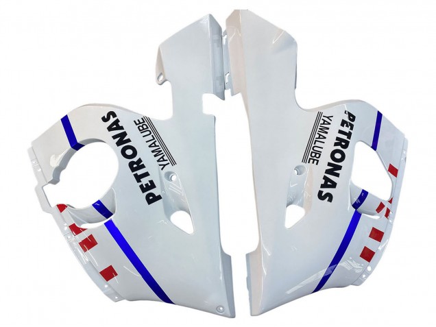 Yamaha YZF 600 R6 Motorrad Verkleidung 1998-2002 - Weiss Blau Rot Fiat 99