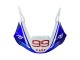Yamaha YZF 600 R6 Motorrad Verkleidung 1998-2002 - Weiss Blau Rot Fiat 99