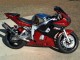 Yamaha YZF 600 R6 Motorrad Verkleidung 1998-2002 - Orange Matt Schwarz