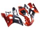 Yamaha YZF 600 R6 Motorrad Verkleidung 1998-2002 - Orange Matt Schwarz