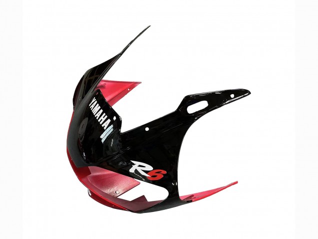 Yamaha YZF 600 R6 Motorrad Verkleidung 1998-2002 - Rot Weiss Glanzendes Schwarz