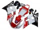 Yamaha YZF 600 R6 Motorrad Verkleidung 1998-2002 - Weiss Rot Schwarz Petronas Yamalube 50th